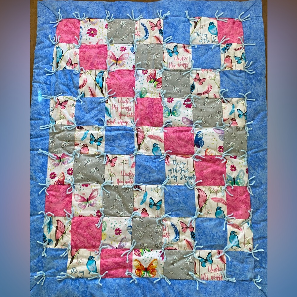 Handmade baby blanket